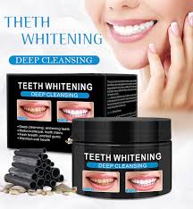Teeth whitening charcoal powder