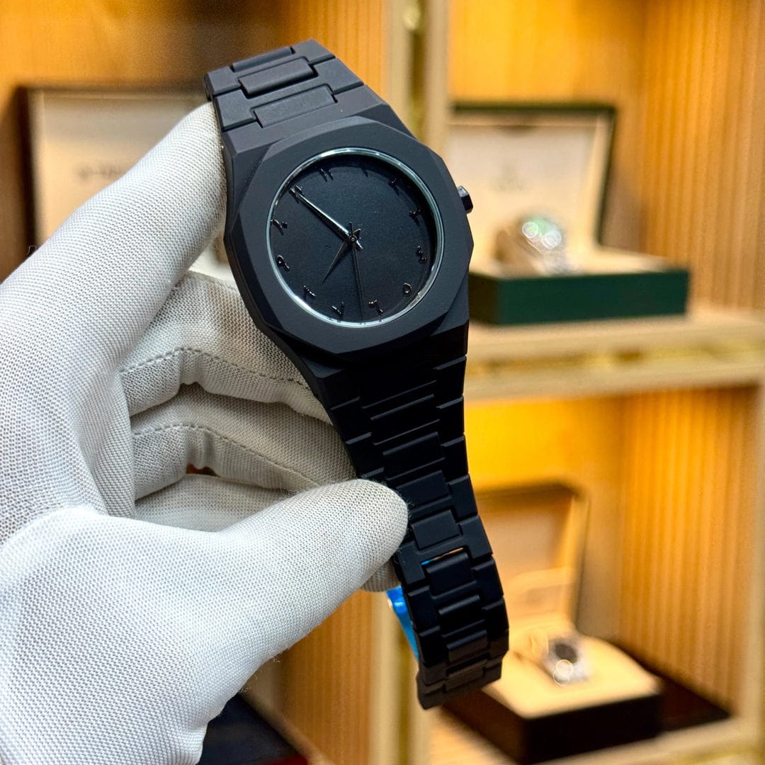 PREMIUM BLACK ARABIC AURA WATCH