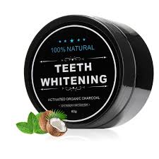 Teeth whitening charcoal powder