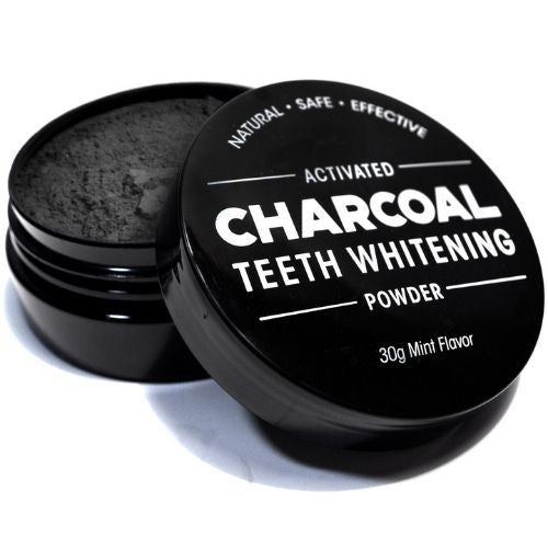 Teeth whitening charcoal powder